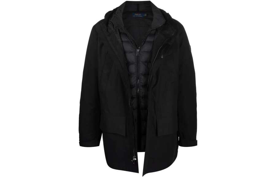 Polo Ralph Lauren FW24 Parka Coat Men's Black