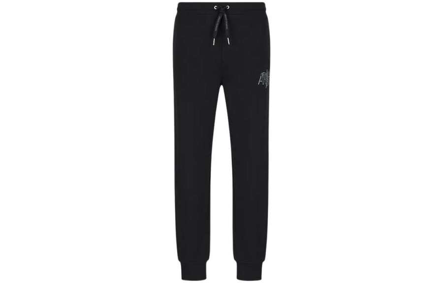 ARMANI EXCHANGE ARMANI EXCHANGEAE FW22 Knitted Sweatpants Men's Black