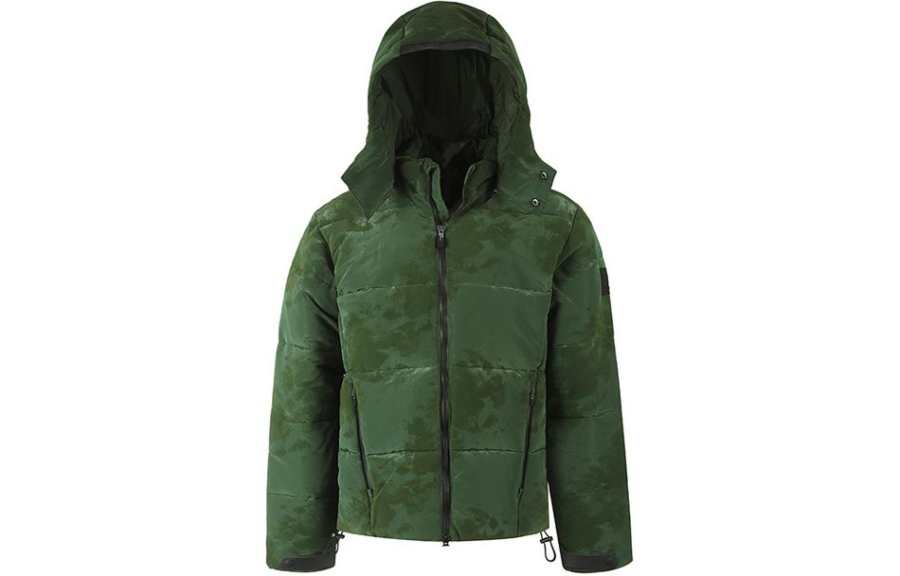 EMPORIO ARMANI EA7 SS24 Puffer Jacket Men's Army Green