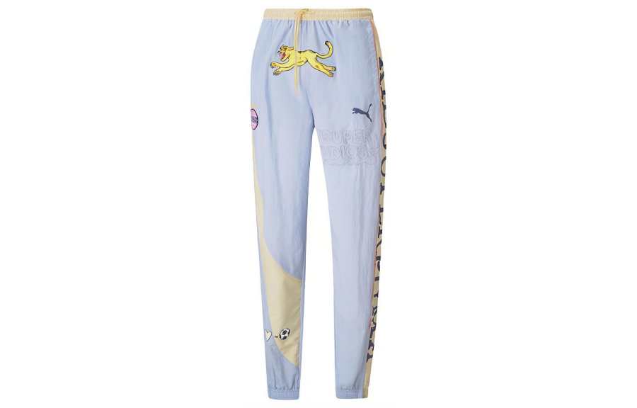 PUMA KIDSUPER Casual Pants Men's Blue Purple