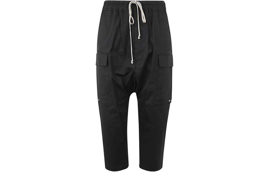 RICK OWENS RICK OWENS/RO Cargo Pants Men's Black
