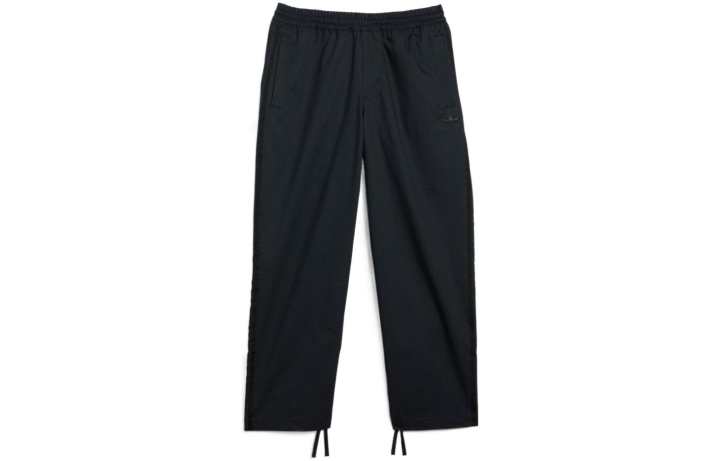 Adidas Adidas Knitted Sweatpants Men's Black Moderate Straight Fit Pants