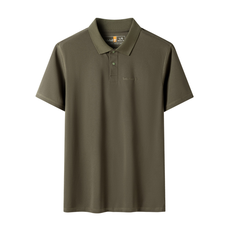 Timberland Polo Shirt Men's A58 Army Green