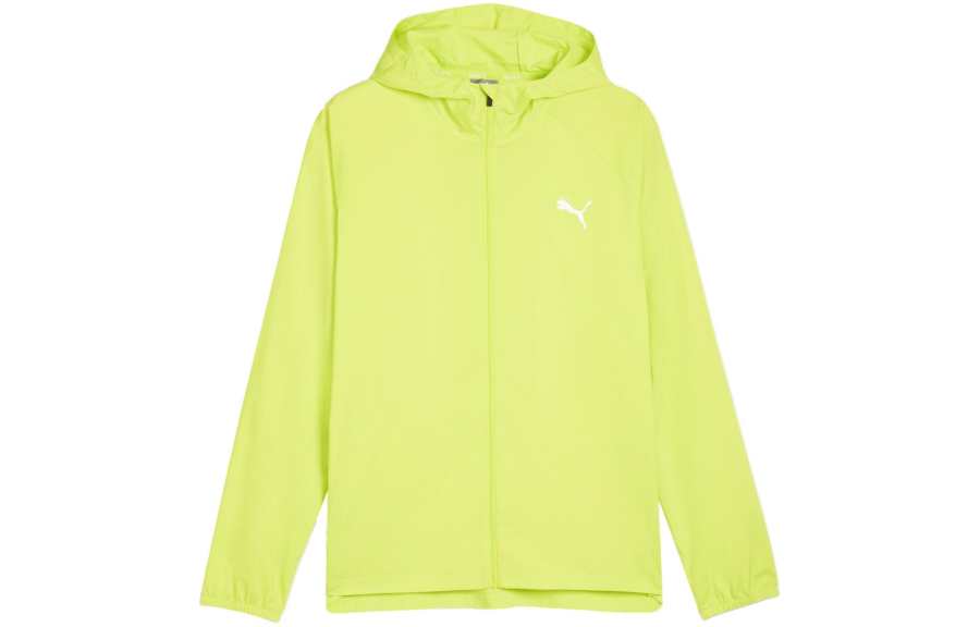 PUMA RUN FAVORITE WOVEN HOODED JACKET M Jackets & Coats Men's Turquoise