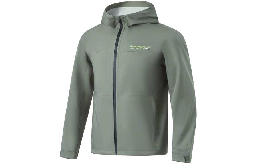 Li-Ning Li Ning Fitness Series Jackets & Coats Men's Snail Smoky Green