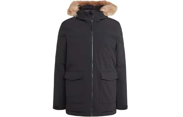 Adidas Adidas faux-fur hooded parka
