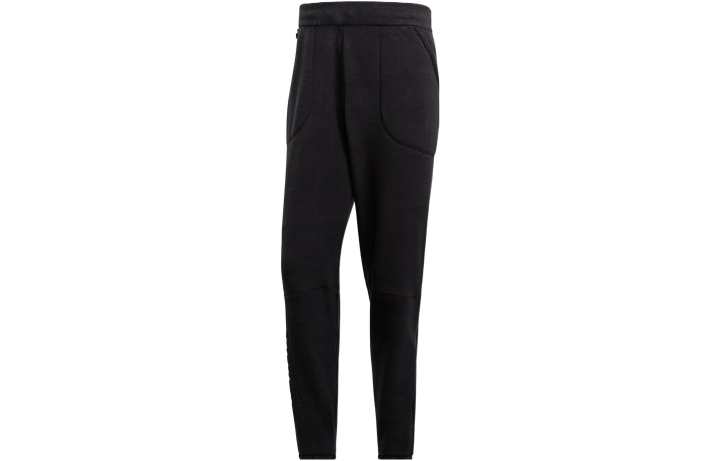 Adidas Adidas Knitted Sweatpants Men's Black Moderate Tapered Pants