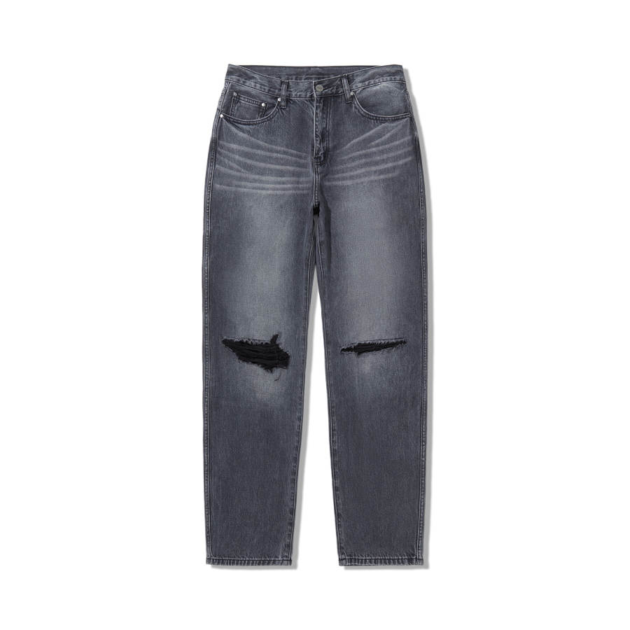 Li-Ning Li Ning x PLEASURES Jeans Men's Black