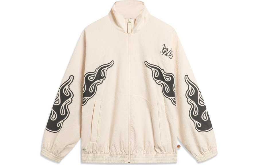Li-Ning Li Ning BADFIVE Trench Coat Men's Light Antique Yellow