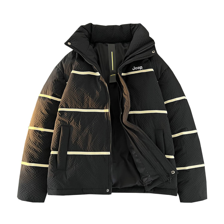 Jeep Jeep Down Jackets Unisex Stand Collar Thickened Down Jacket
