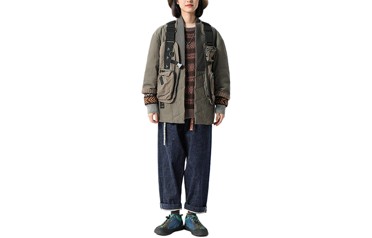 GOLDLION G+ Puffer Jacket Unisex Green