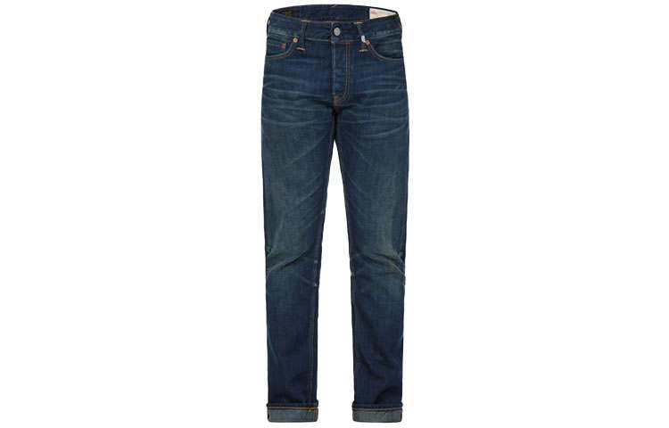 EVISU Jeans Men's Denim Blue Moderate Slim Fit Pants
