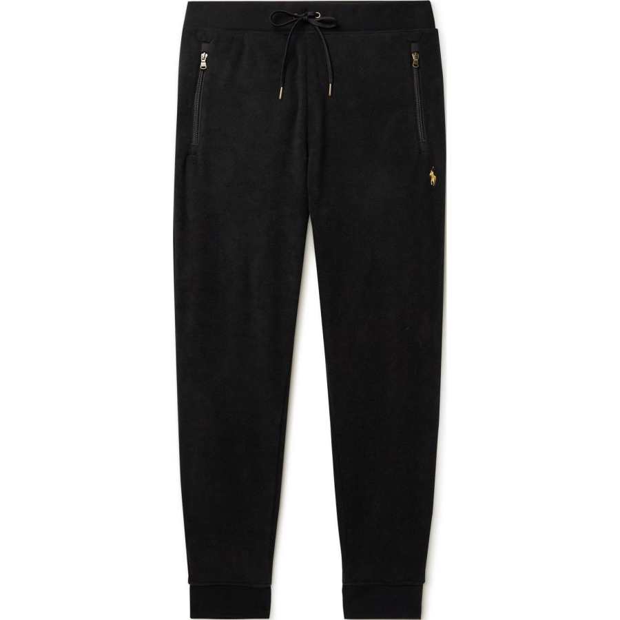 Polo Ralph Lauren SS22 Knitted Sweatpants Men's Black