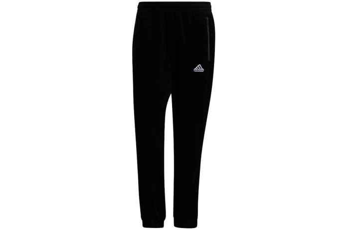 Adidas Adidas Knitted Sweatpants Men's Black Moderate Cuffed Pants