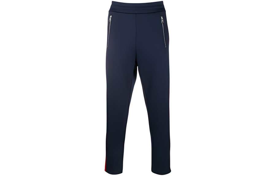 Moncler Knitted Sweatpants Men's Dark Blue