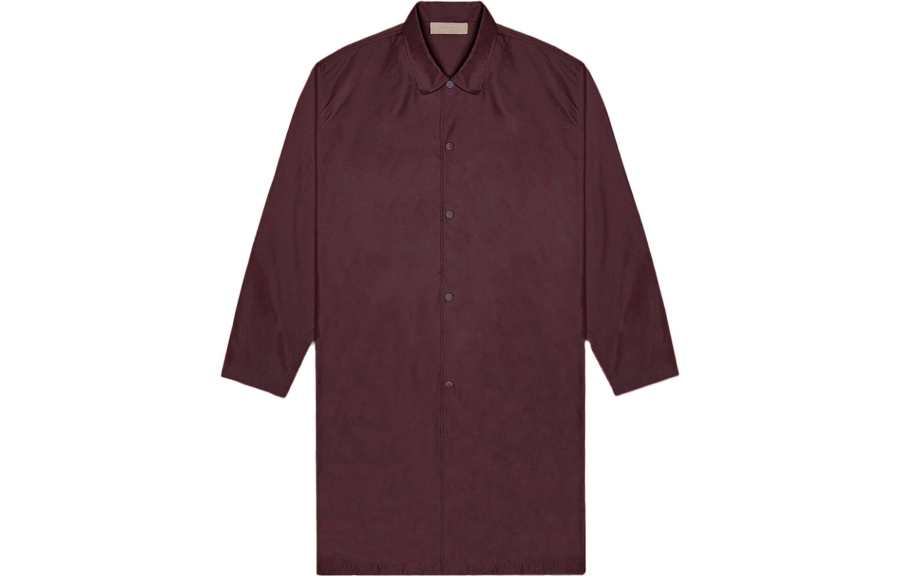 Fear Of God Essentials Drop2 SS23 Trench Coat Unisex Plum