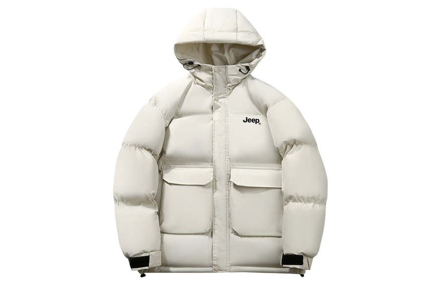 Jeep Jeep Puffer Jacket Unisex Khaki