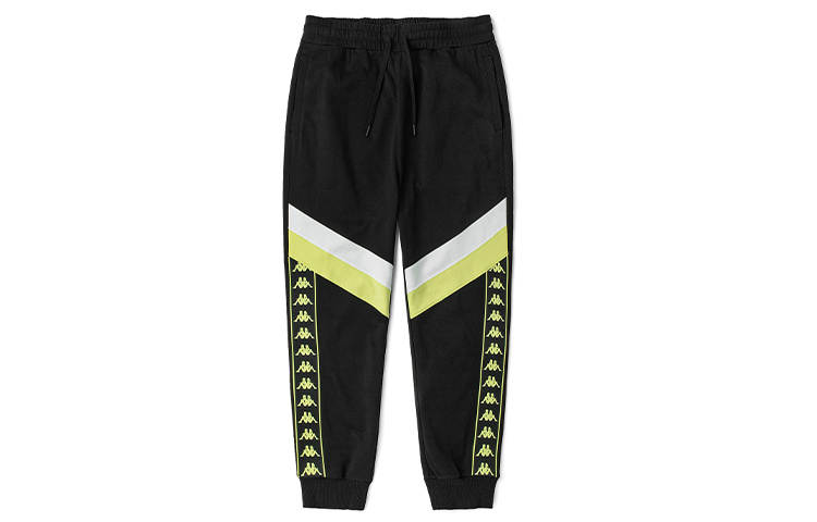 Kappa Kappa Knitted Sweatpants Men's Moderate Cuffed Pants
