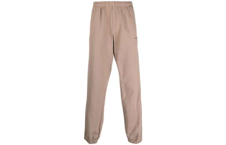 Adidas Adidas Knitted Sweatpants Men's Sandy Beige Moderate Cuffed Pants