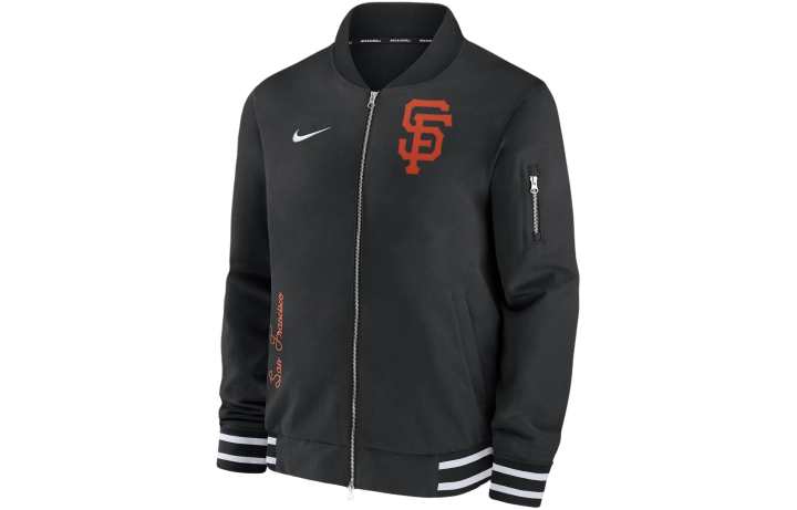 Nike Nike San Francisco Giants Authentic Collection Men's Nike Mlb Full Zip Bomber Jacket