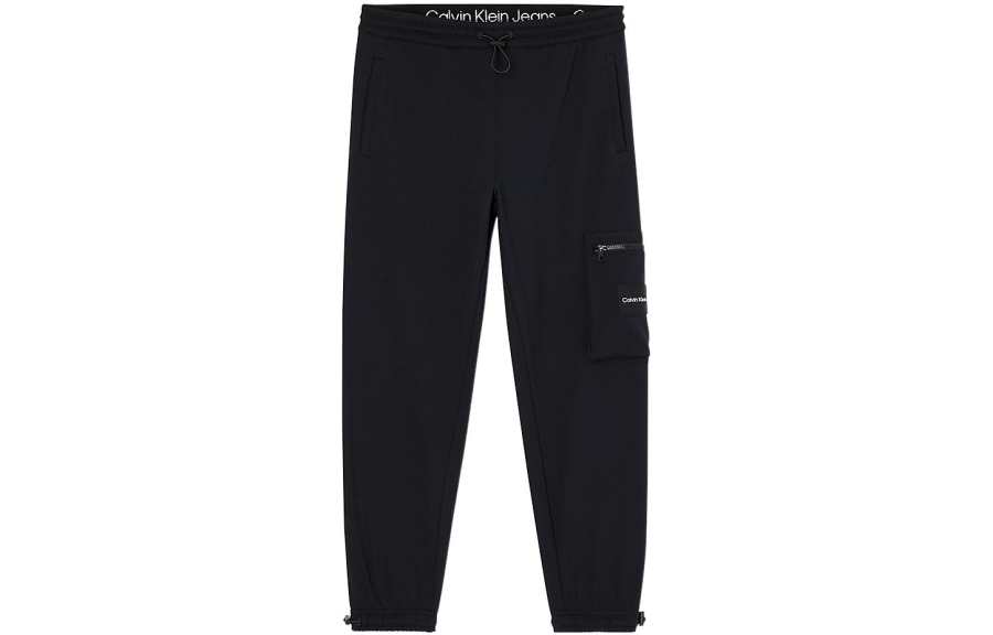 CALVIN KLEIN Knitted Sweatpants Men's Black