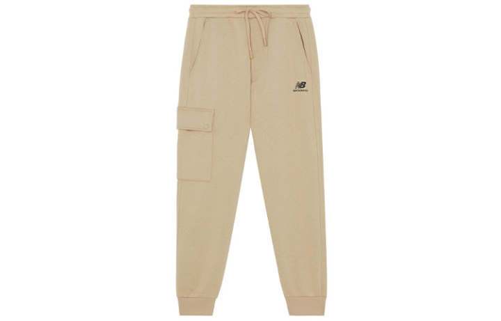 New Balance New Balance Knitted Sweatpants Men's Khaki Moderate Cuffed Pants