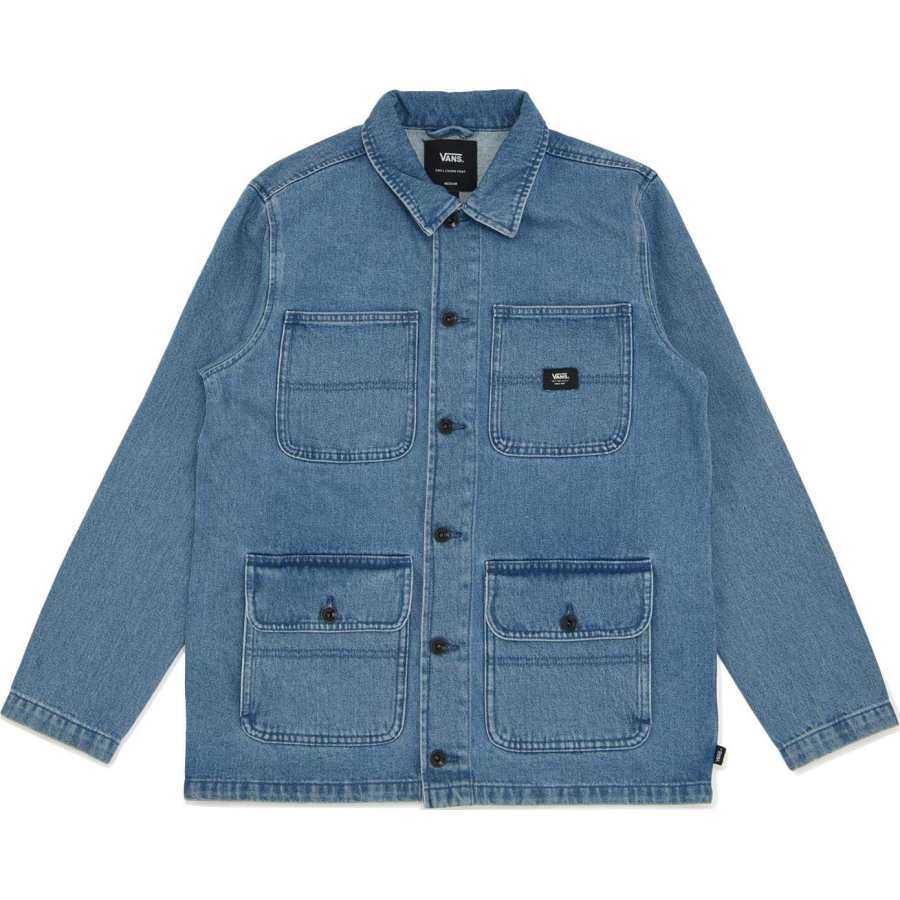 Vans Vans Jackets Men's Blue Lapel Moderate Workwear