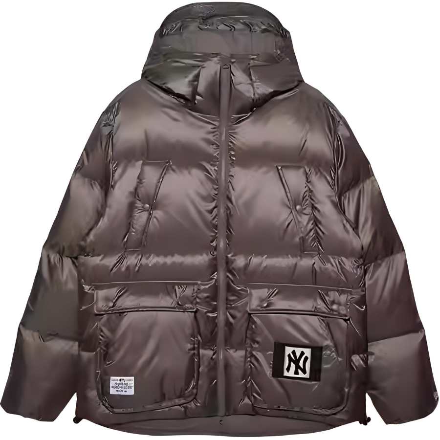 New Era Down Jacket American Unisex Khaki