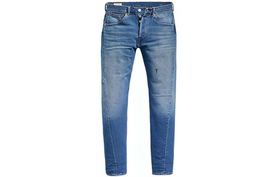 Levis Levis Jeans Men's Blue Moderate Tapered Pants
