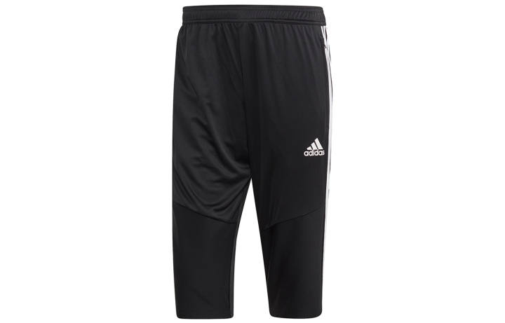 Adidas Adidas Knitted Sweatpants Men's Black Moderate Straight Fit Pants