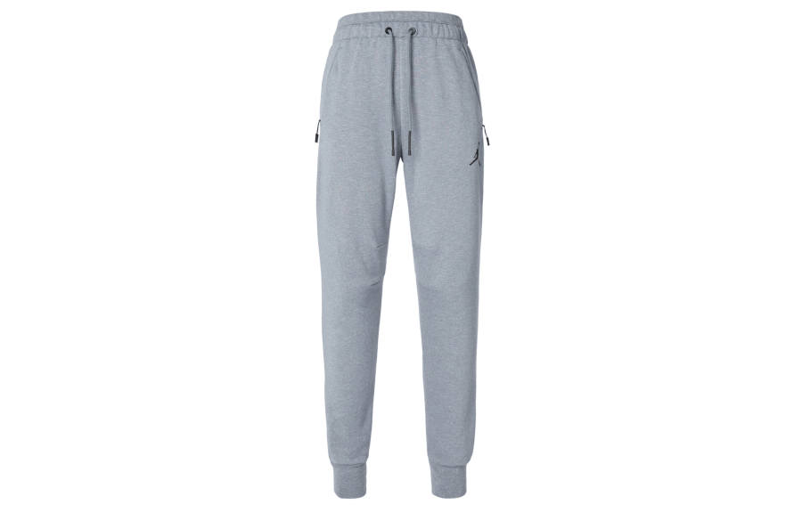 Jordan Jordan Knitted Sweatpants Men's Gray Moderate Straight Fit Pants