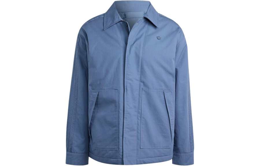 Adidas Originals Premium Essentials Premium Essentials+Jacket Jackets & Coats Men's Gray Blue