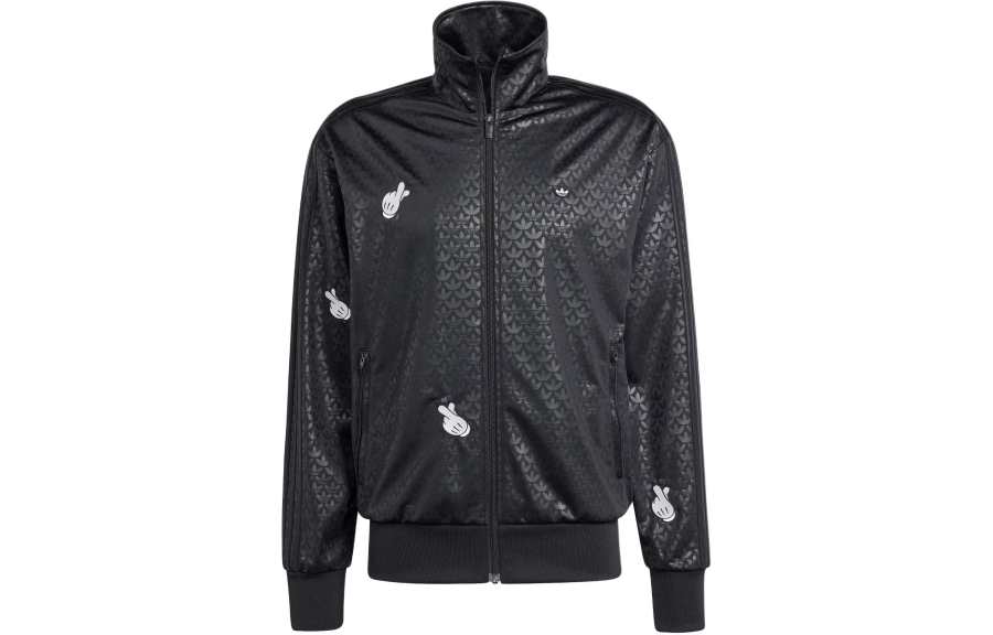 Adidas Originals x MILAOSHU,LIANMINGKUAN Mickey Mouse Jackets & Coats Men's Black