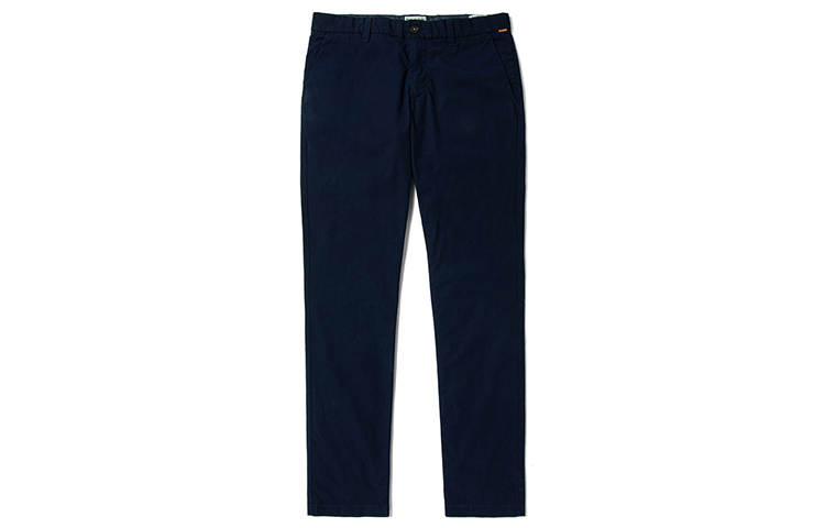 Timberland Casual Pants Men's Royal Blue Moderate Straight Fit Pants
