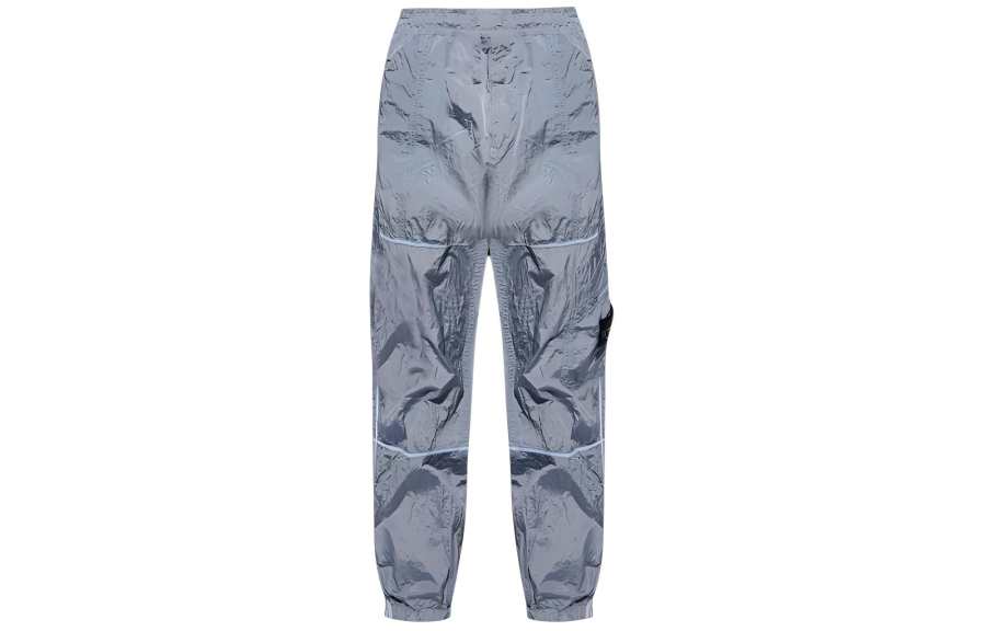 STONE ISLAND Cargo Pants Men's Light Gray