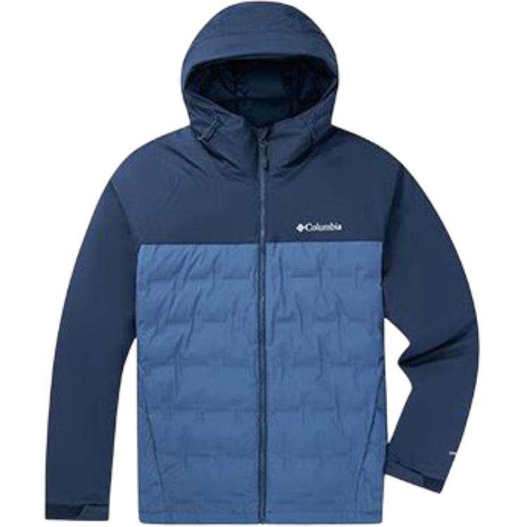 Columbia City Outdoor Collection Down Jacket Men's Dark Blue