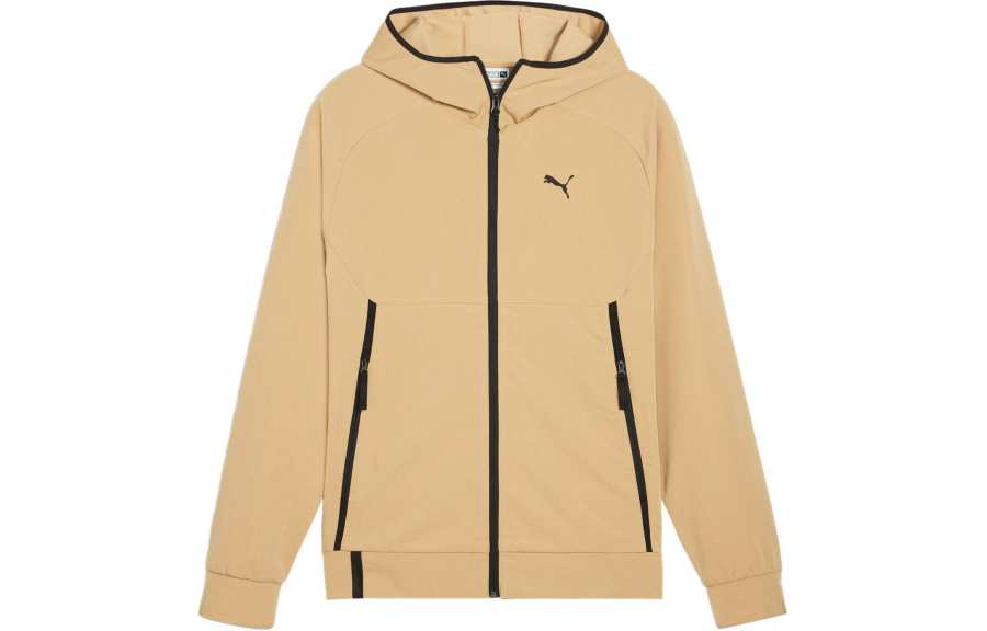 PUMA PUMA TECH TRACK JACKET WV Jackets & Coats Men's Light Brown