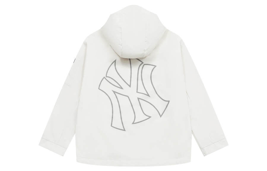 MLB MLB New York Yankees Basic Collection SS25 Jackets & Coats Unisex Heather Gray Ivory