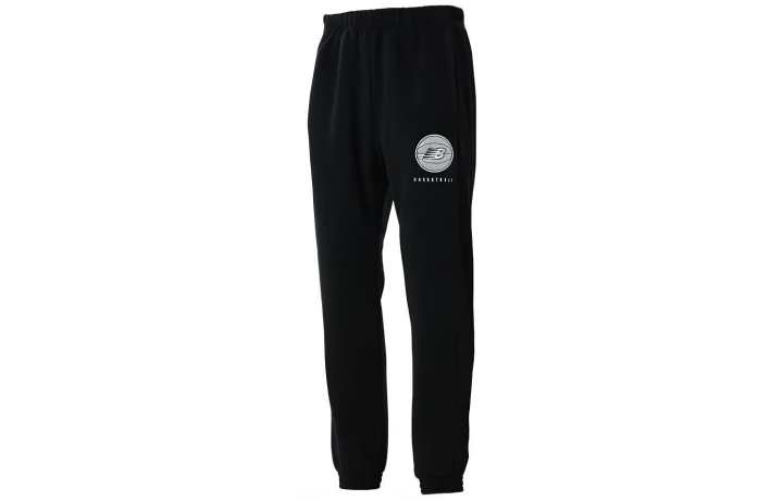 New Balance New Balance Knitted Sweatpants Men's Black Moderate Cuffed Pants