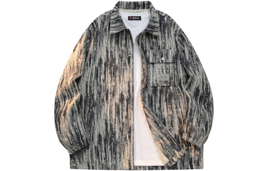 Airwalk Airwalk Reflective LOGO Letter Unisex Jacket