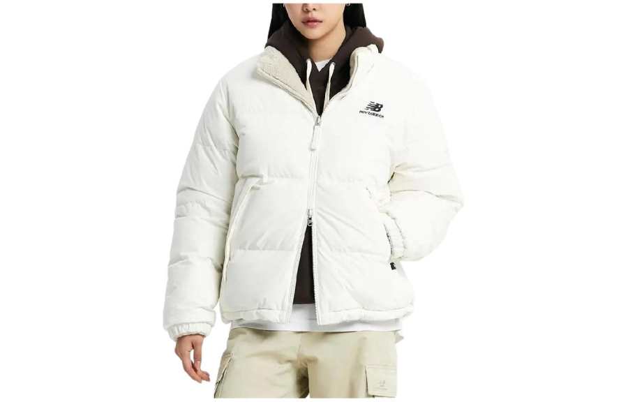 New Balance New Balance Jackets & Coats Unisex Cream White