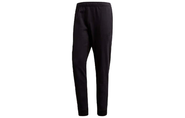 Adidas Adidas Knitted Sweatpants Men's Black Moderate Straight Fit Pants