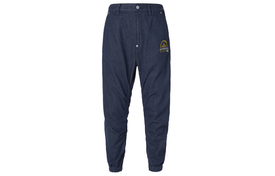 EVISU EVISU Jeans Men's Denim Blue Moderate Cuffed Pants