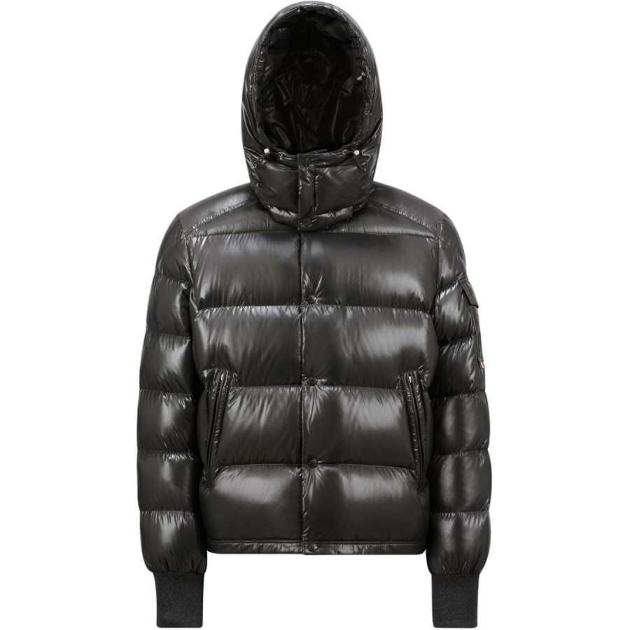 Moncler Maljasset Collection Down Jacket Unisex Dark Gray