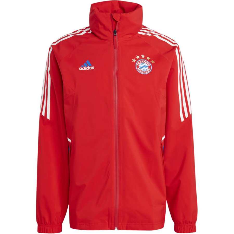 Adidas Adidas FC Bayern CONDIVO 22 RAIN JACKET Men's Red