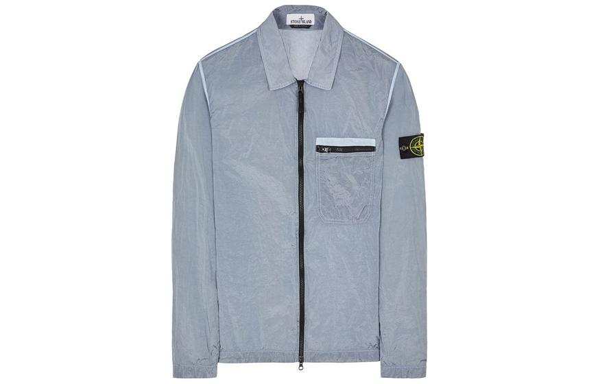 STONE ISLAND Metal Nylon Collection Jacket Men's Sky Blue