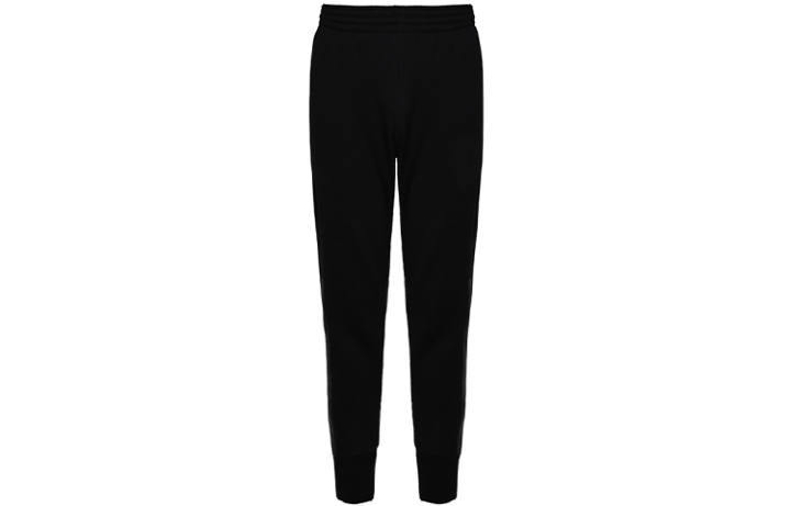 Jordan Jordan 11 Hybrid Knitted Sweatpants Men's Black Thickened Cuffed Pants