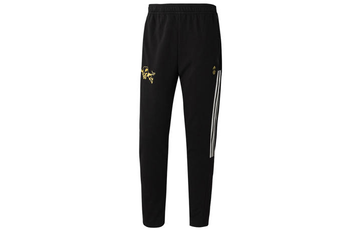 Adidas Adidas Manchester United Knitted Sweatpants Men's Black