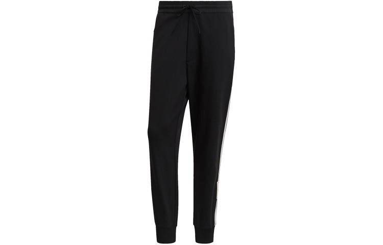 Y-3 Y 3 Knitted Sweatpants Men's Black Moderate Tapered Pants