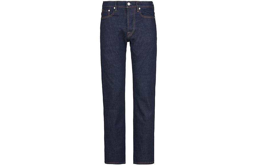 Paul Smith Jeans Men's Dark Blue Moderate Straight Fit Pants